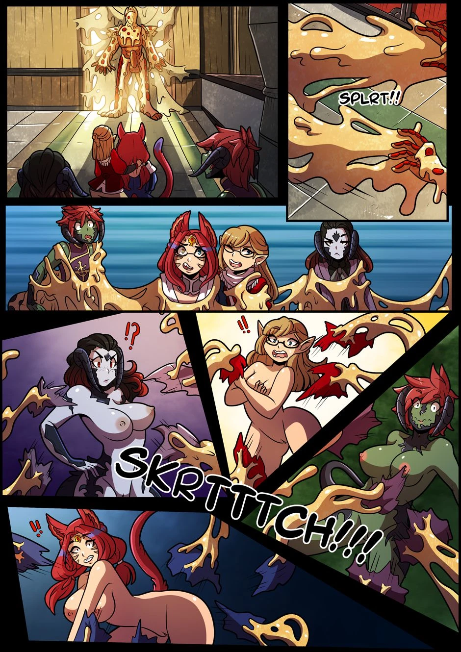 Dinner Party porn comic picture 3