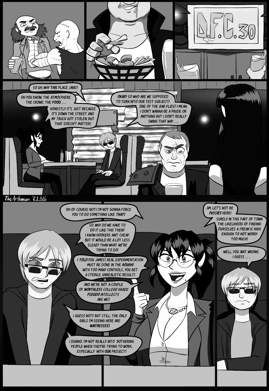 Dirtwater - Chapter 5 - One Night at Louie's porn comic picture 4