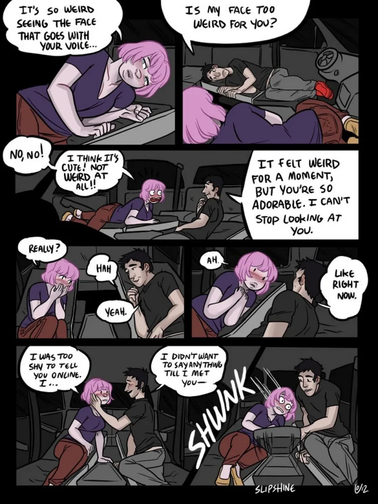 Distance porn comic picture 5