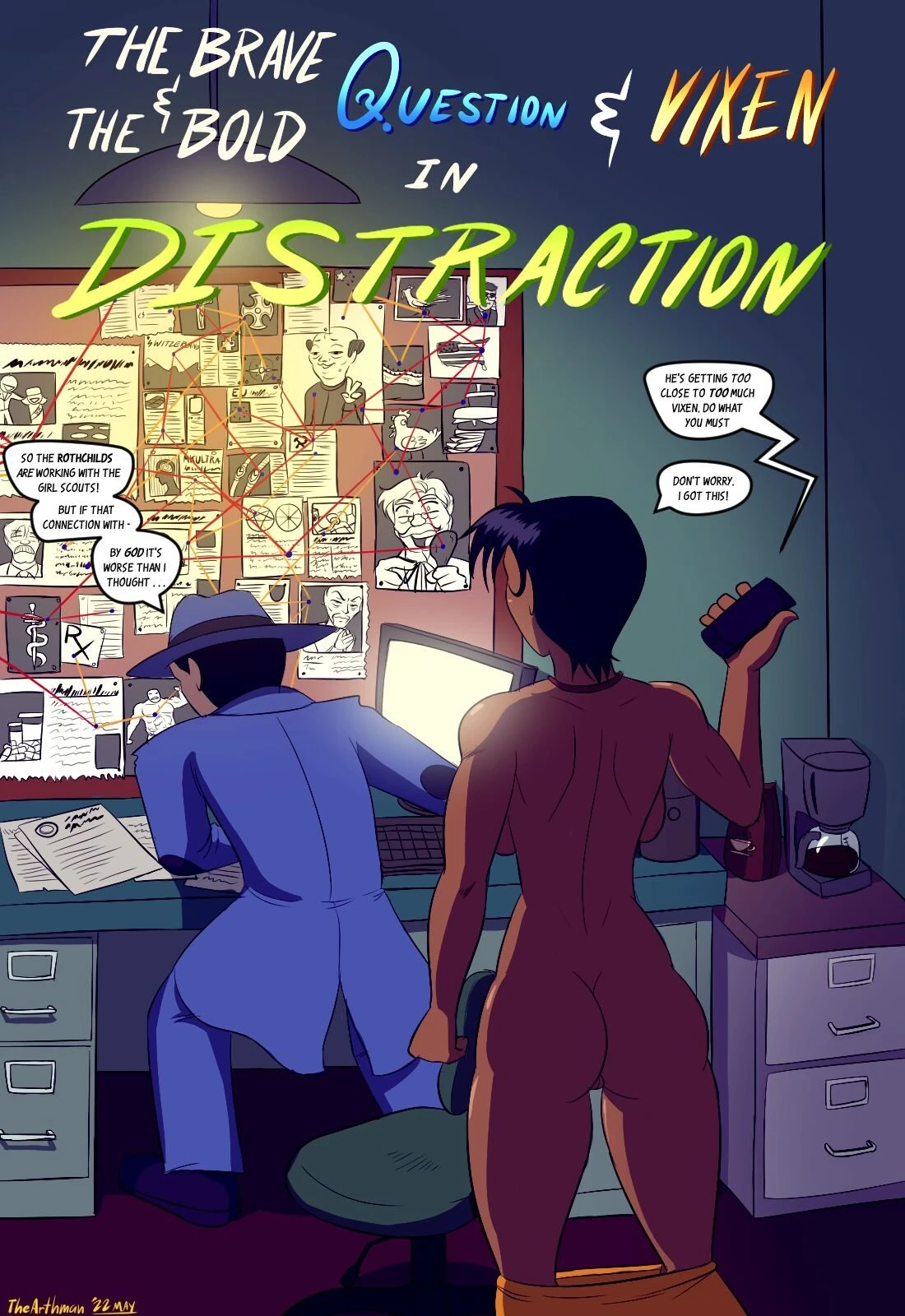 Distraction porn comic picture 1