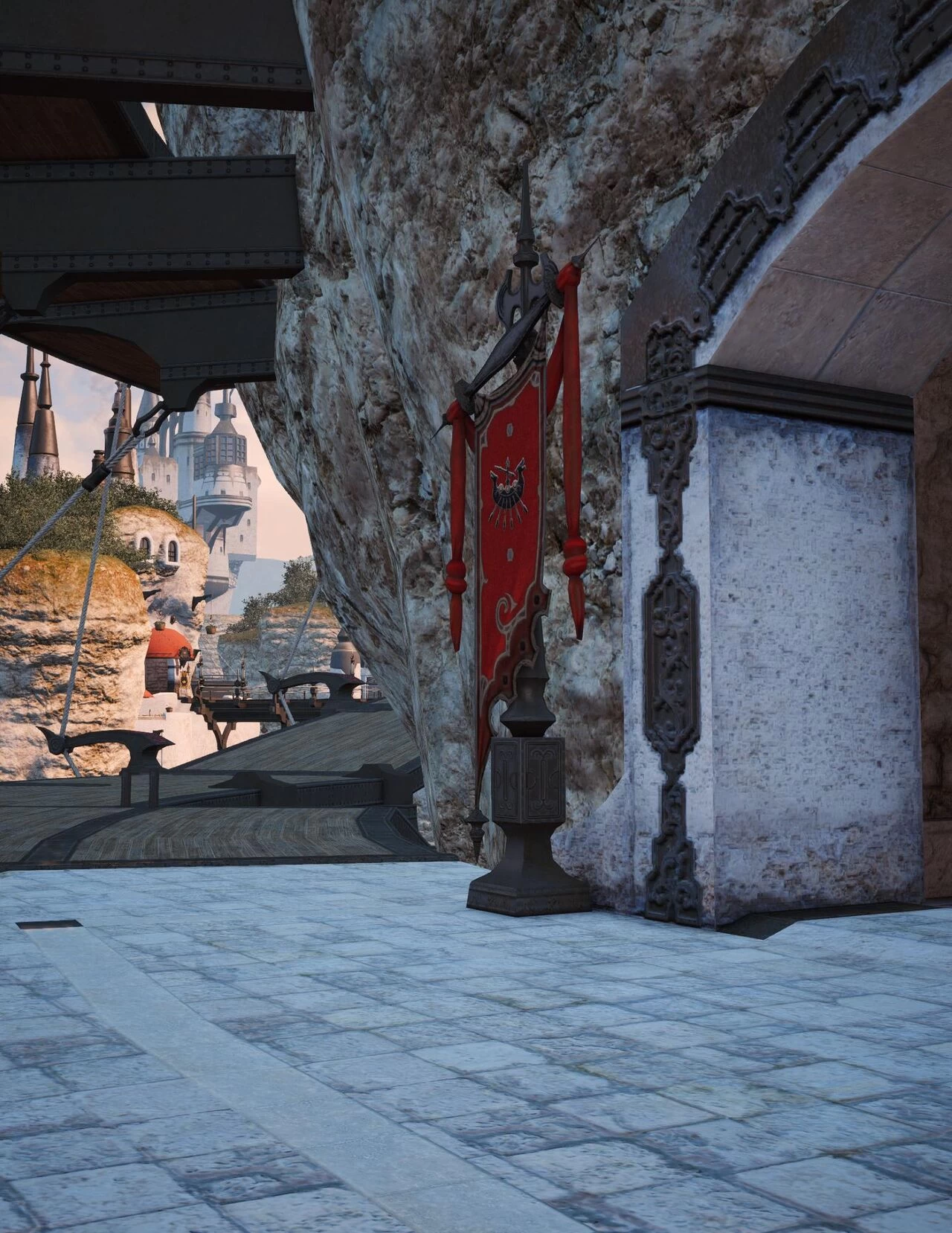 Distractions in Limsa porn comic picture 7