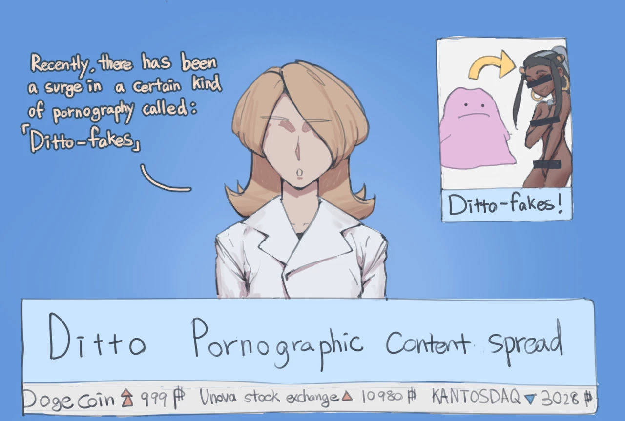 Ditto-fake porn comic picture 1