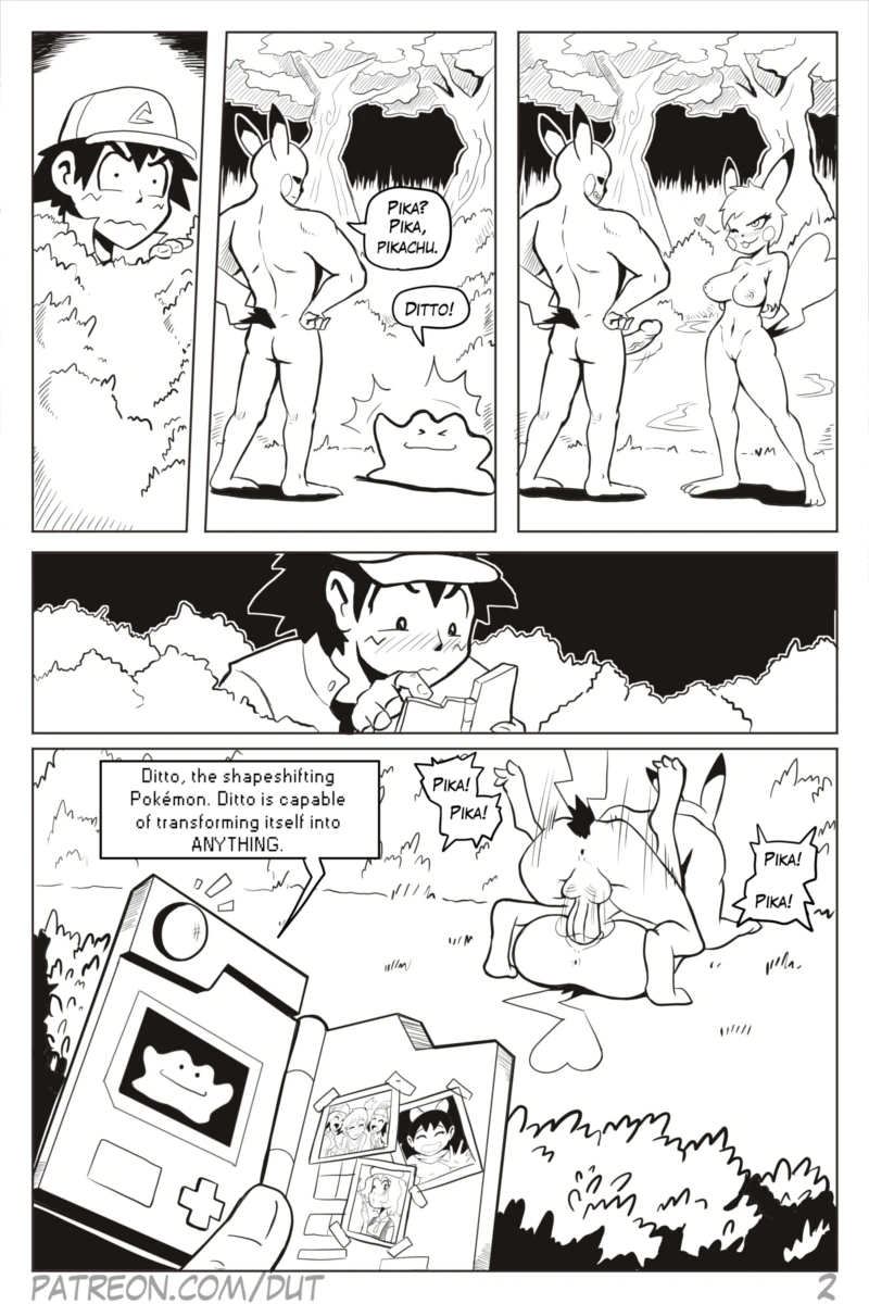 Ditto Used Transform! porn comic picture 2