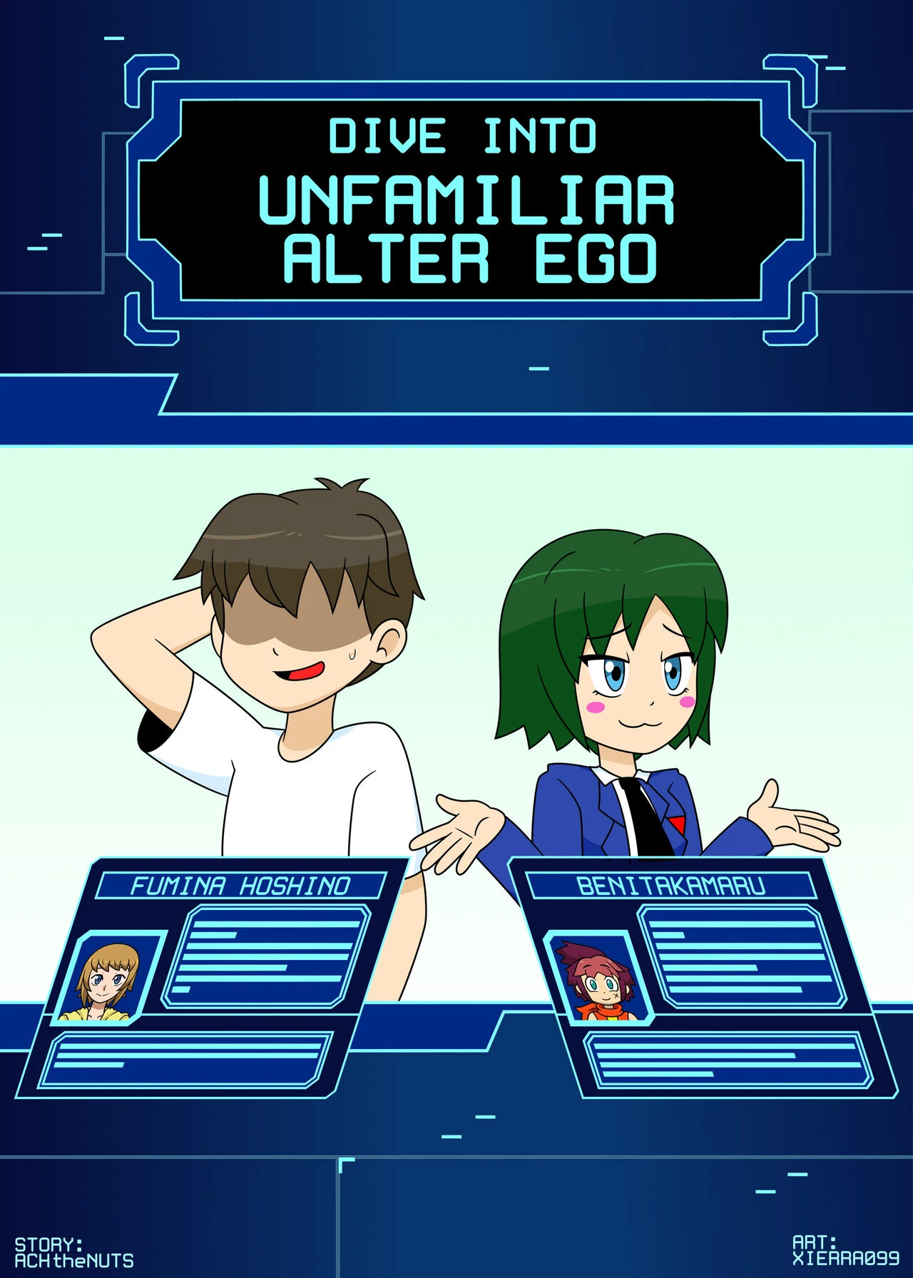 Dive into Unfamiliar Alter Ego porn comic picture 1