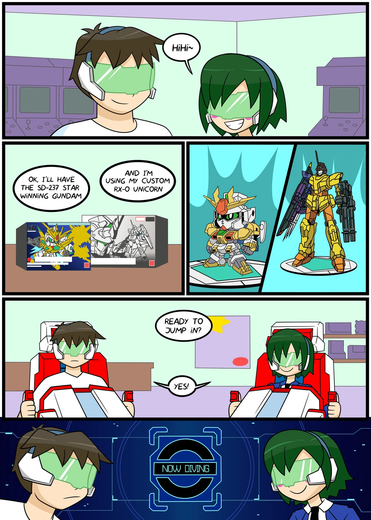 Dive into Unfamiliar Alter Ego porn comic picture 3