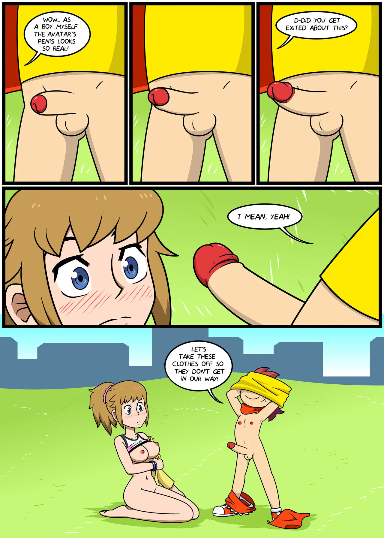 Dive into Unfamiliar Alter Ego porn comic picture 7