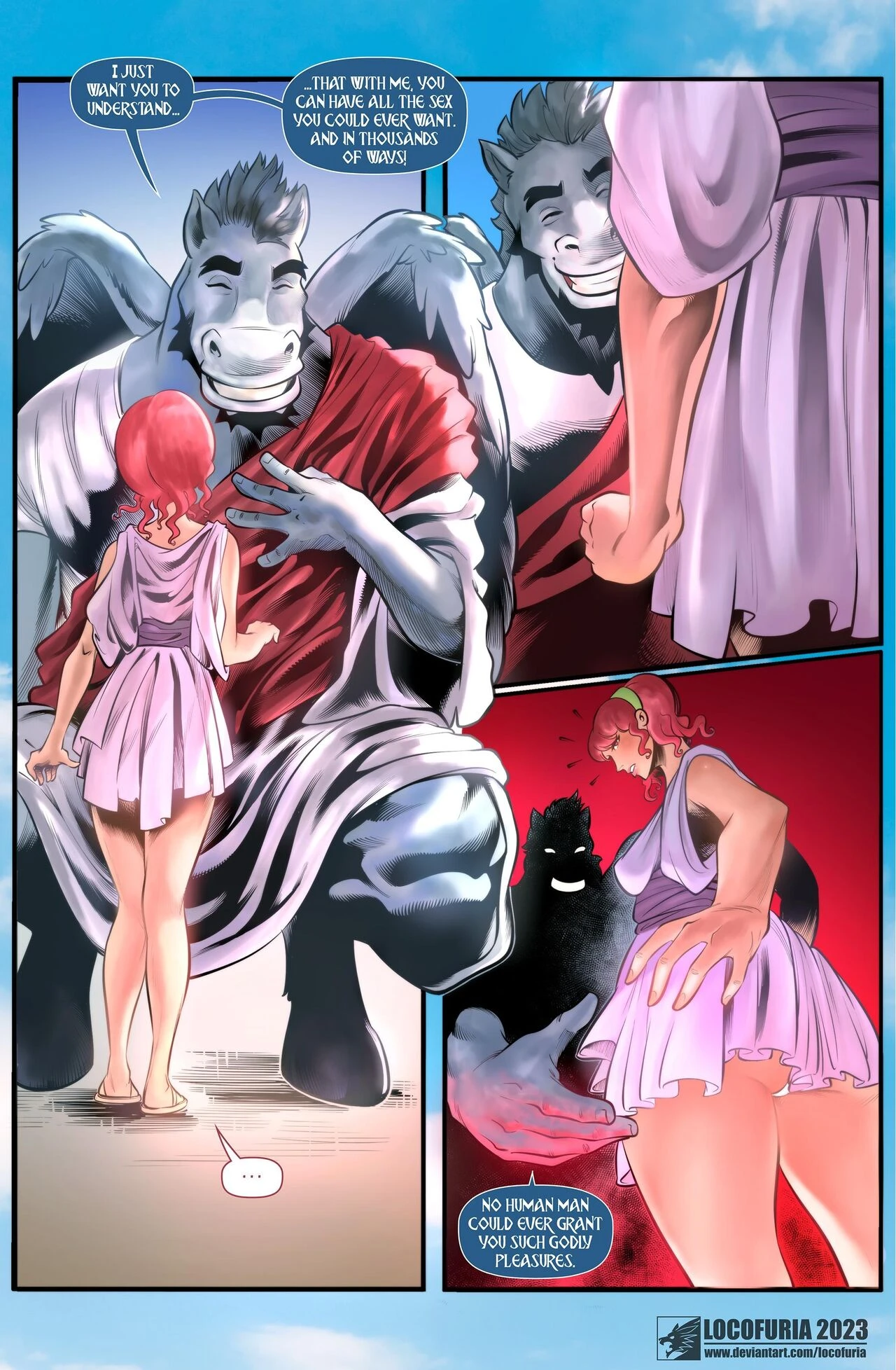 Divine Ecstasy porn comic picture 11