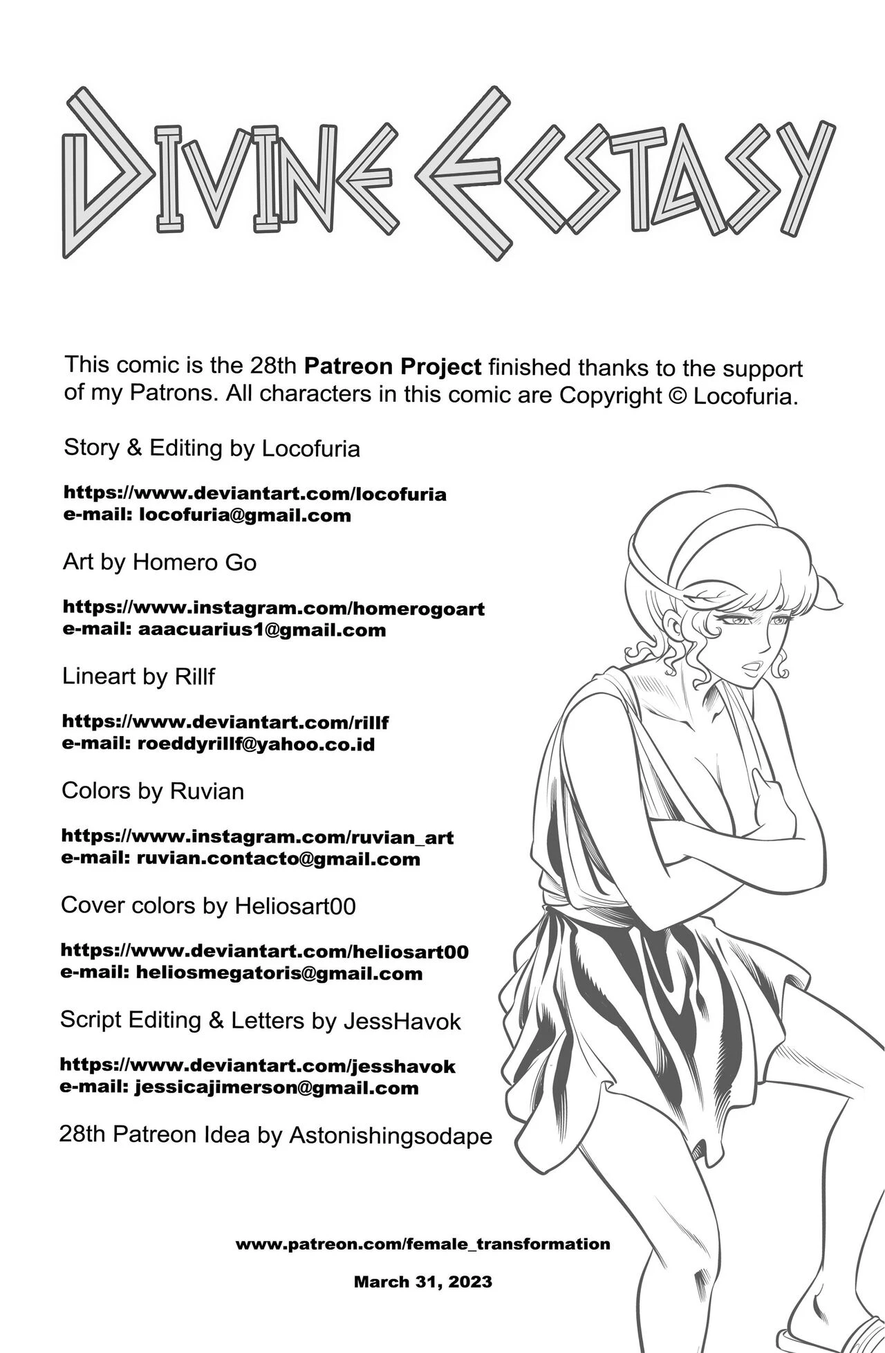 Divine Ecstasy porn comic picture 3