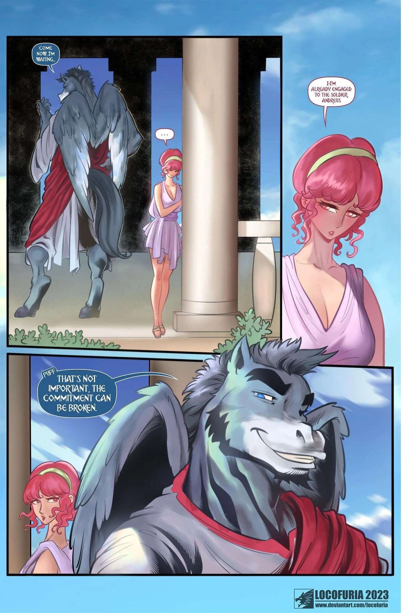 Divine Ecstasy porn comic picture 6