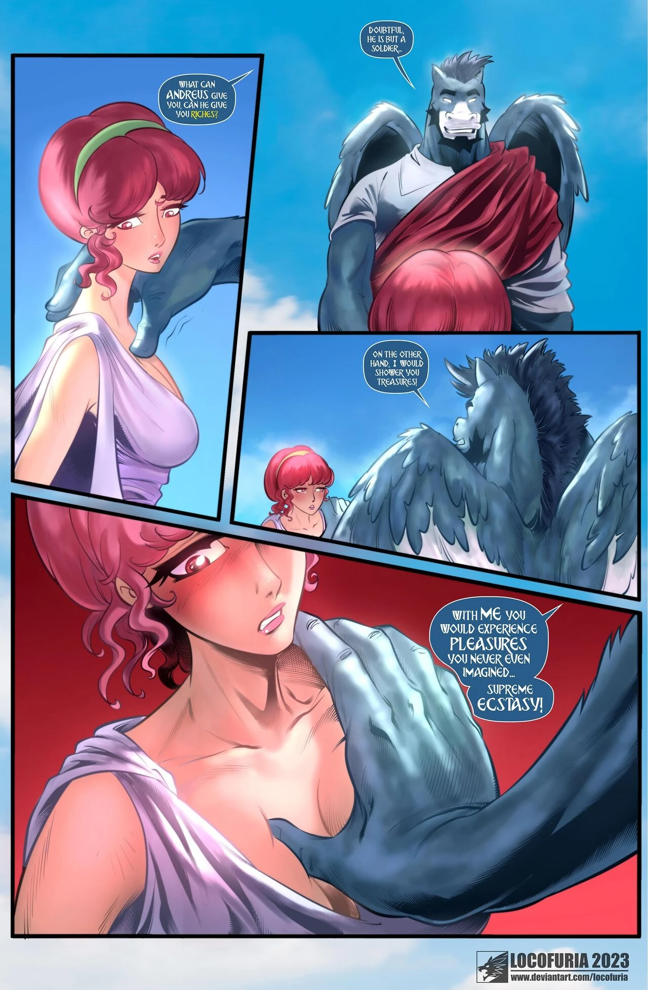 Divine Ecstasy porn comic picture 9