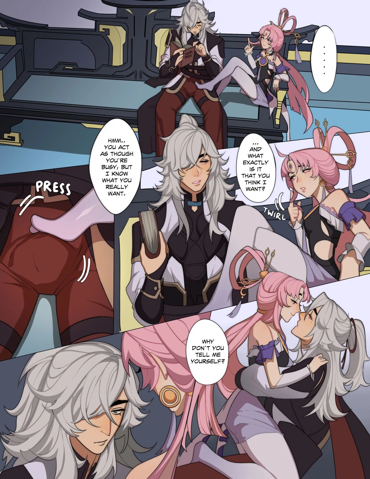 Diviner's Desire porn comic picture 3