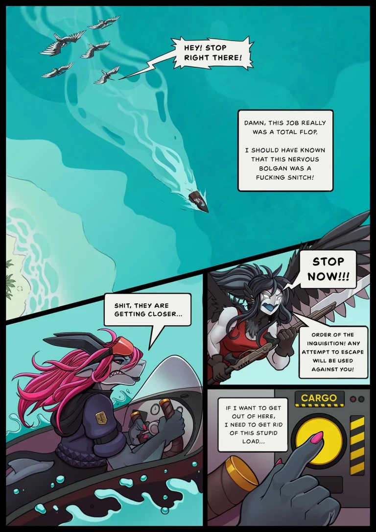 Diving Trip porn comic picture 4
