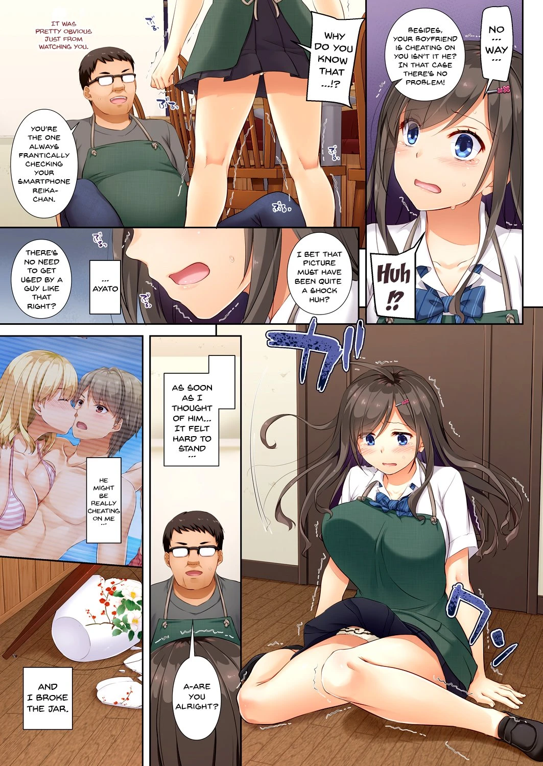 DLO-04 My Boyfriend And My Broken Relationship porn comic picture 18