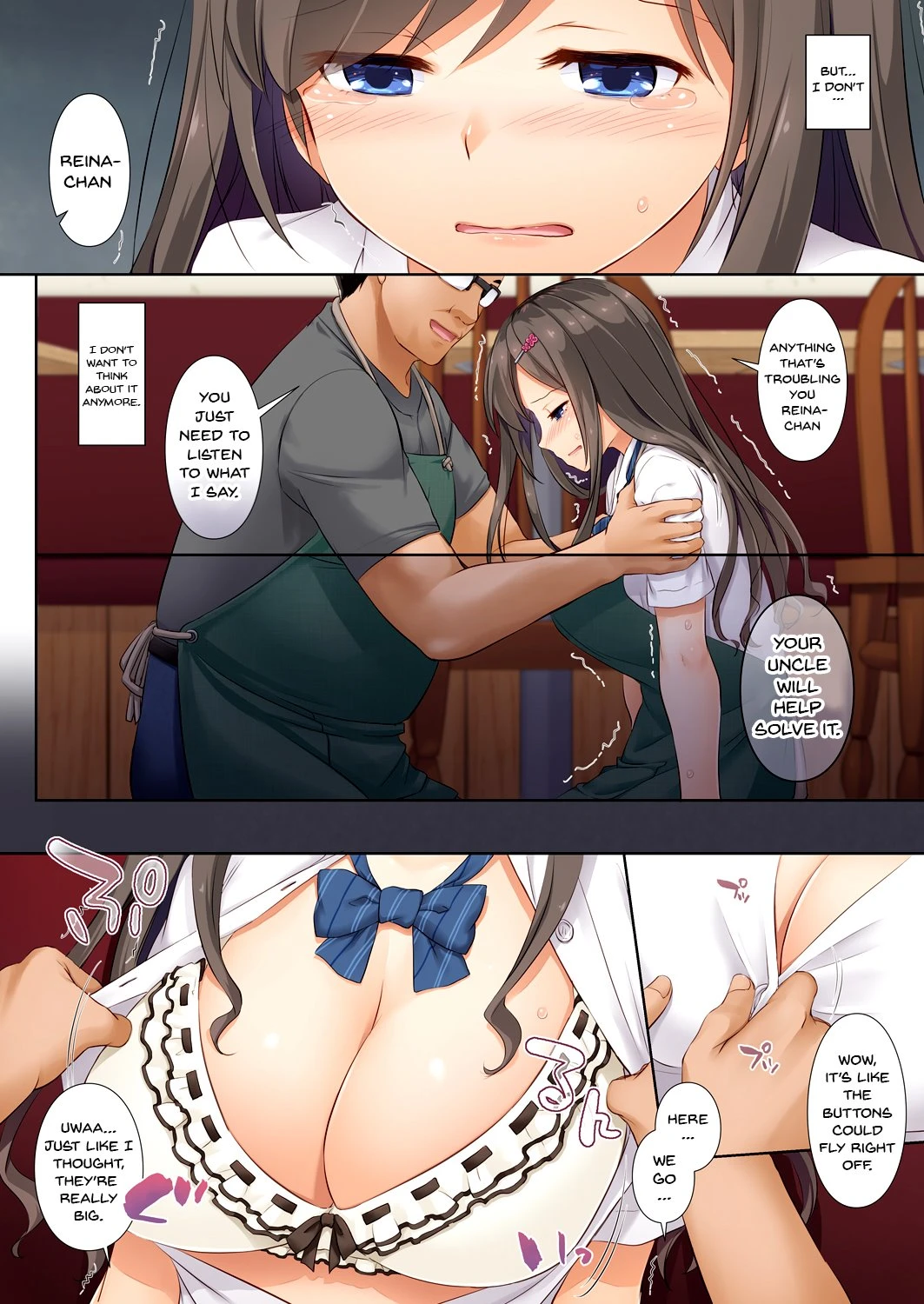 DLO-04 My Boyfriend And My Broken Relationship porn comic picture 19