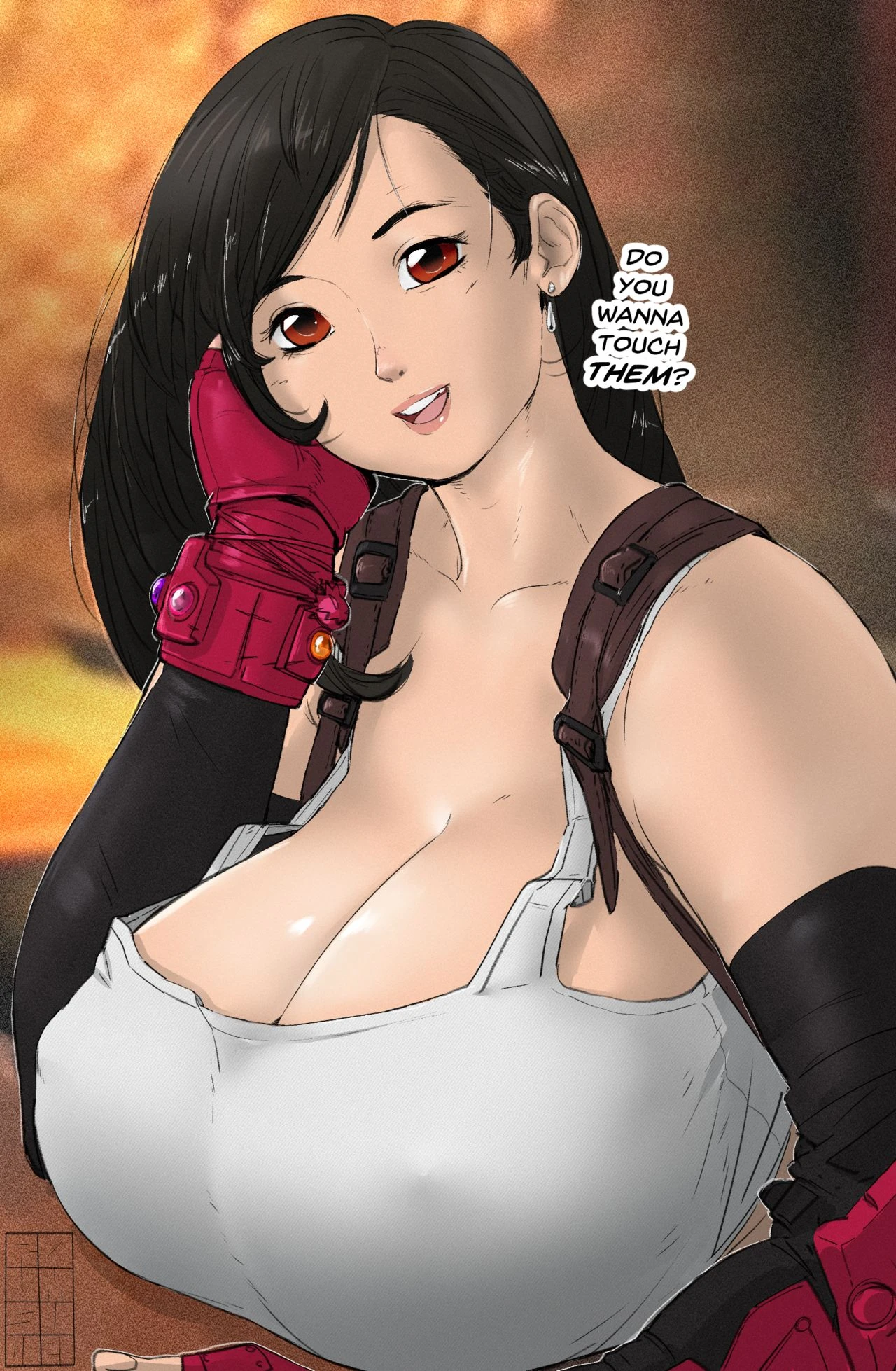 Do You Wanna Touch Them? porn comic picture 1