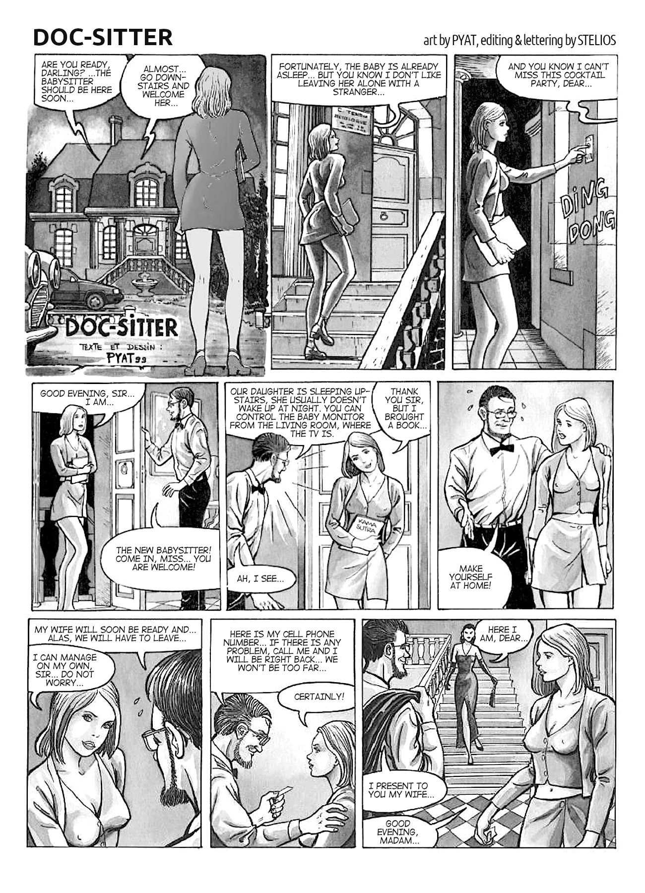 Doc-sitter porn comic picture 1