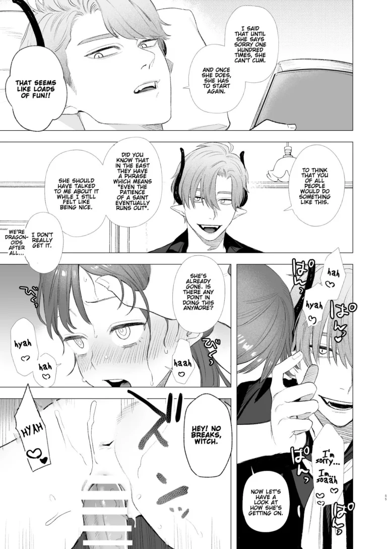 dog eat dog era ~Ryuujinzoku Dorei no Futago to Saimin Koubi~ porn comic picture 55