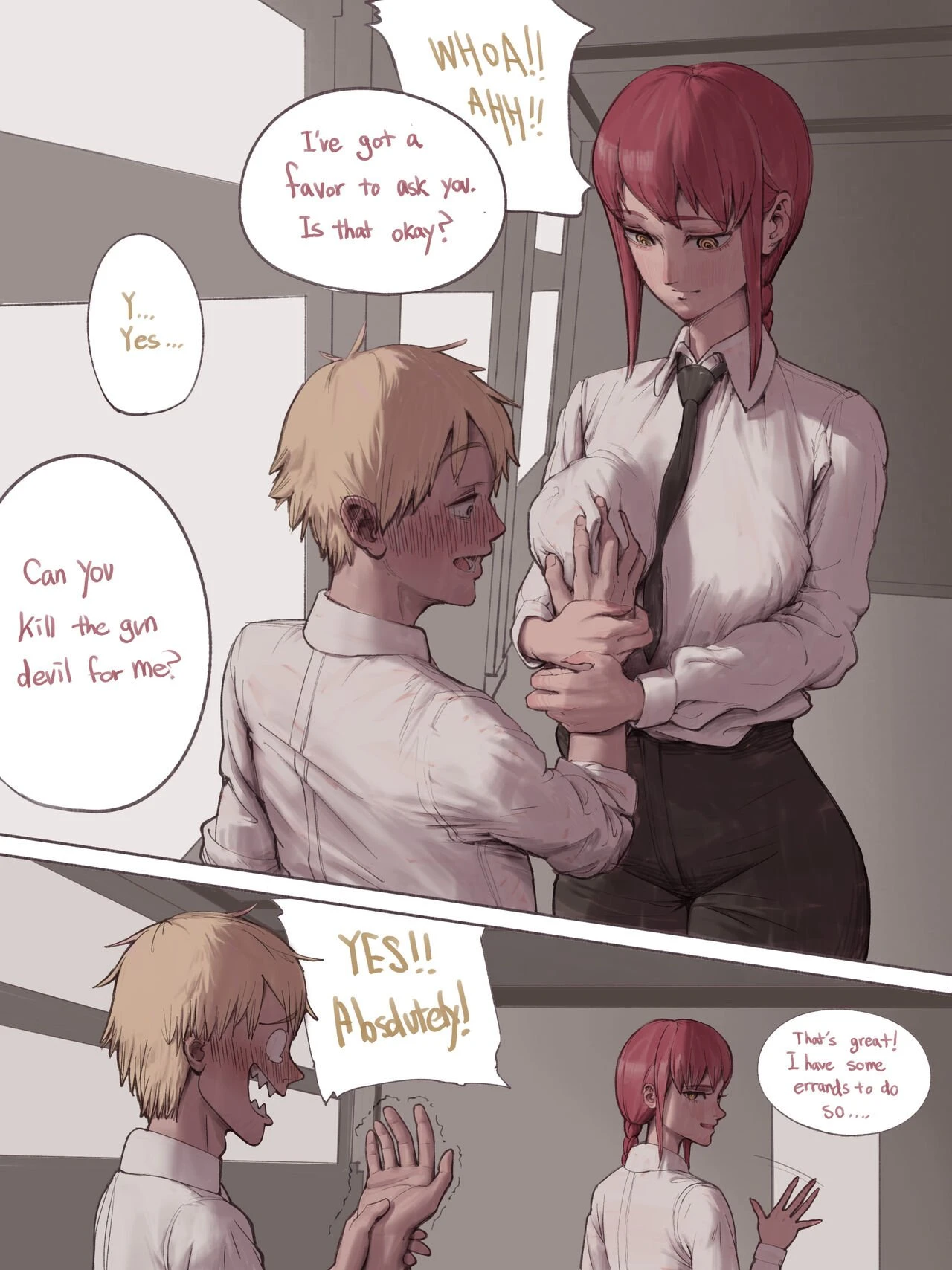 Dogs Mustn't Think porn comic picture 2