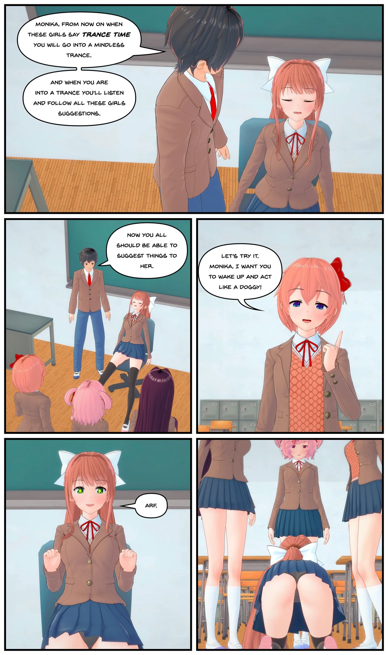 Doki Doki Hypno Club porn comic picture 10