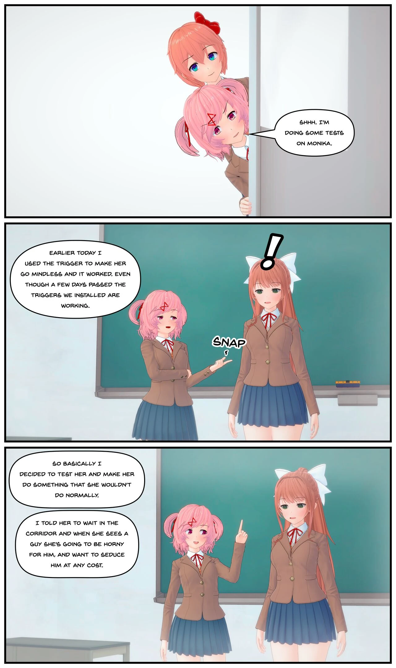 Doki Doki Hypno Club porn comic picture 13