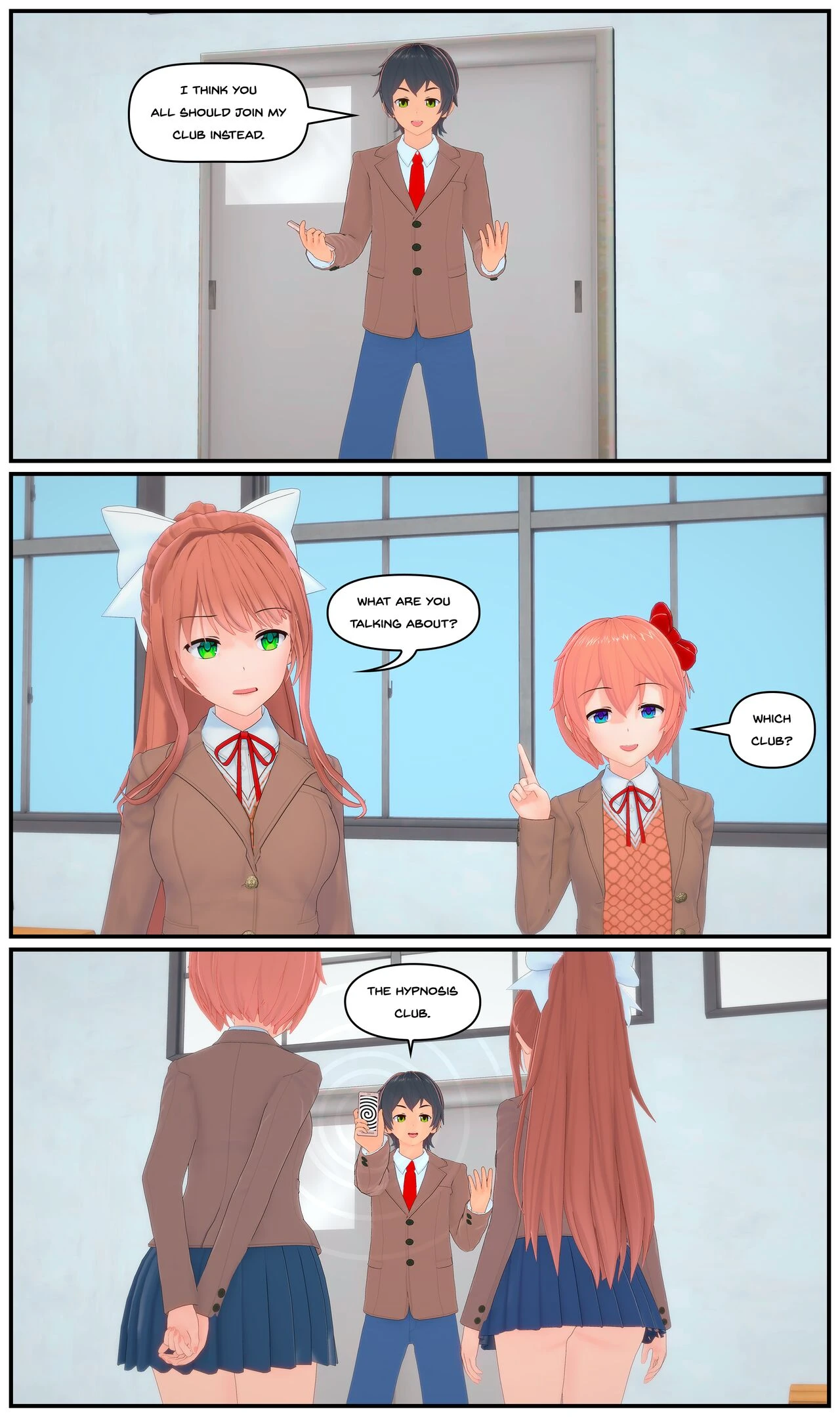 Doki Doki Hypno Club porn comic picture 2