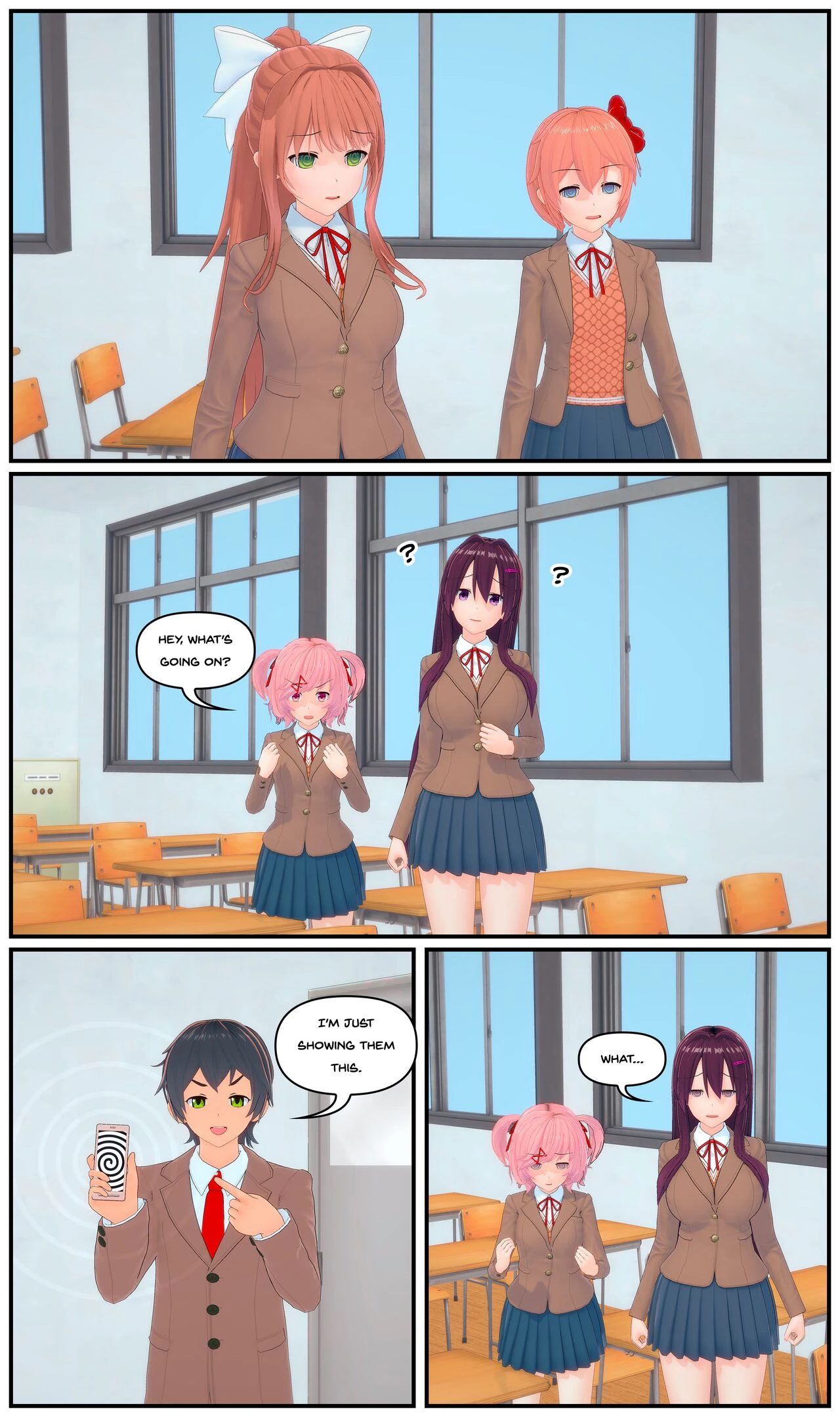 Doki Doki Hypno Club porn comic picture 3