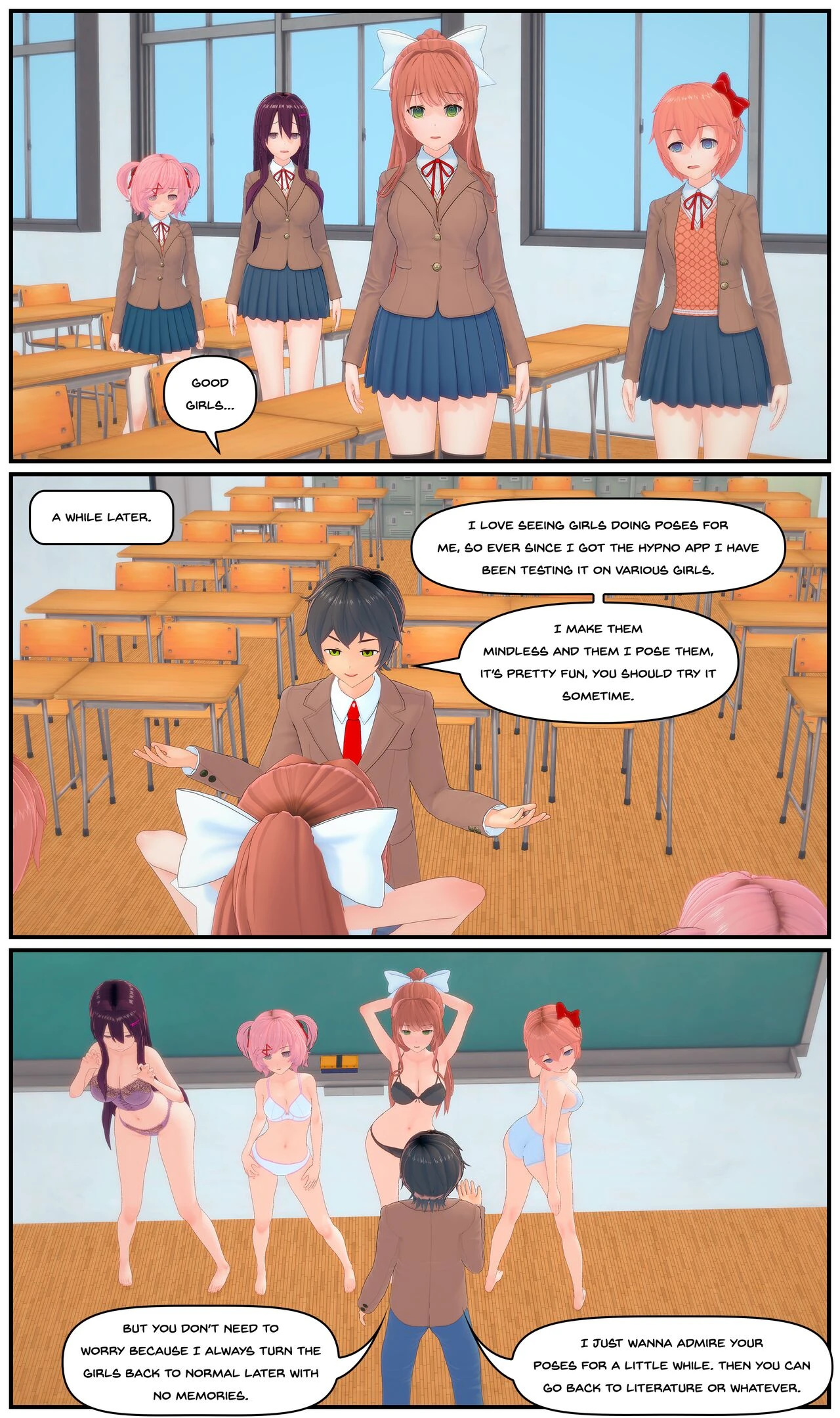Doki Doki Hypno Club porn comic picture 4