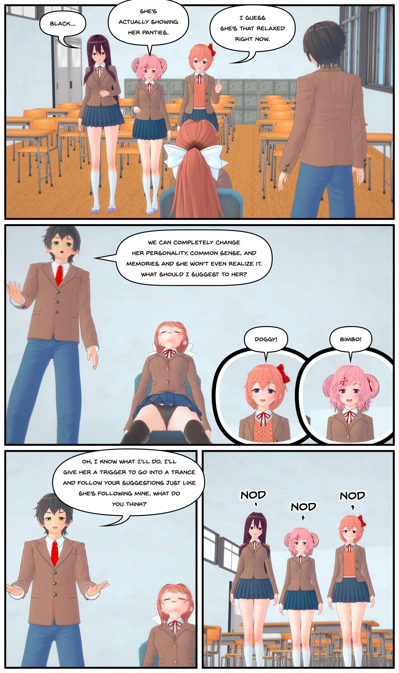 Doki Doki Hypno Club porn comic picture 9