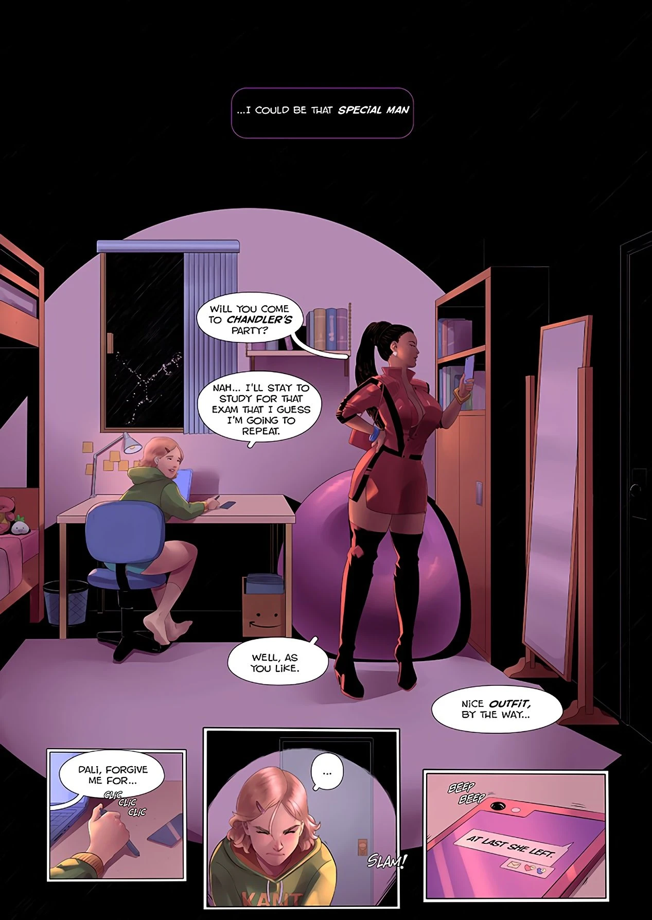 Dollhouse porn comic picture 7