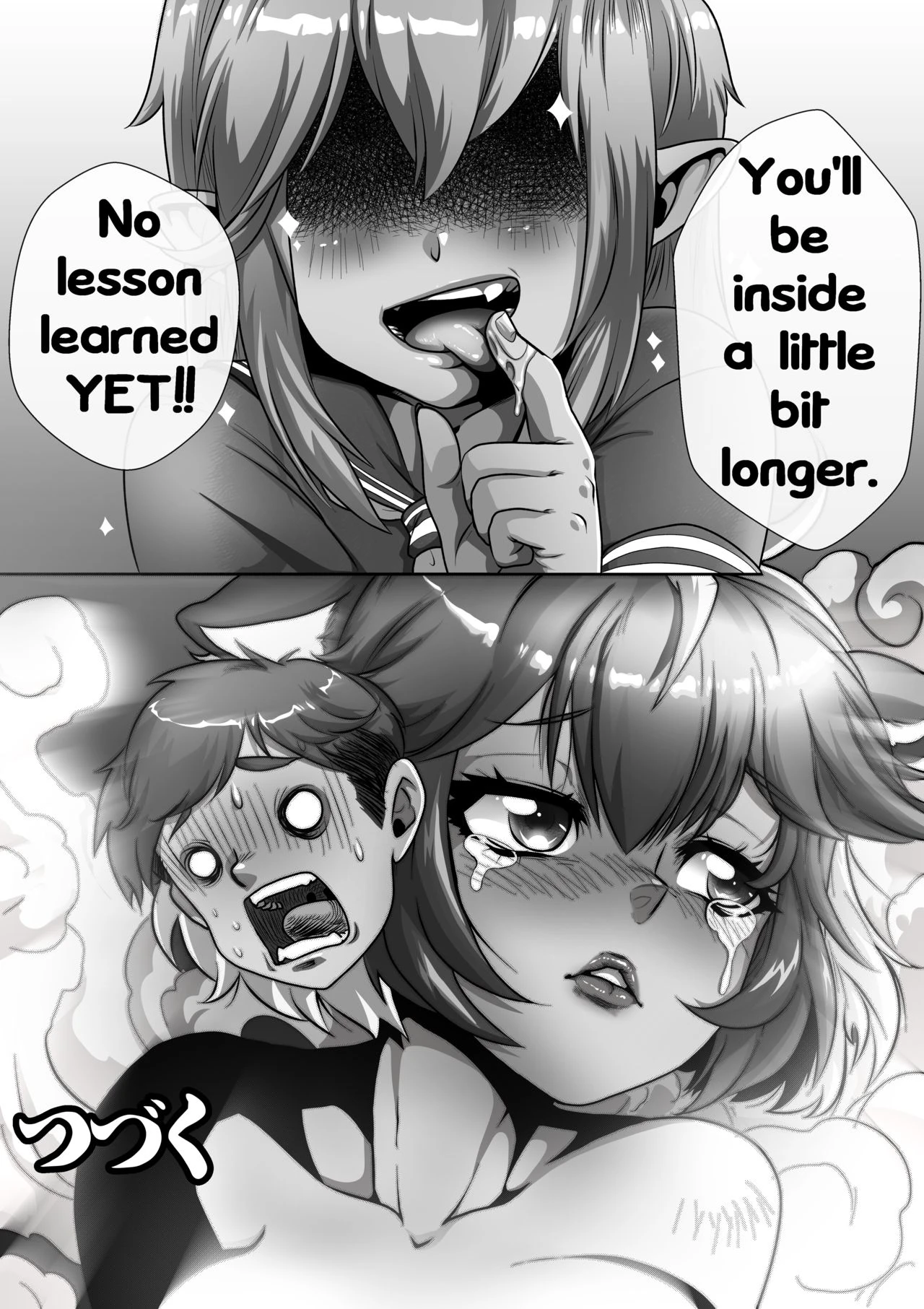 Don't bully skunk-chan porn comic picture 14