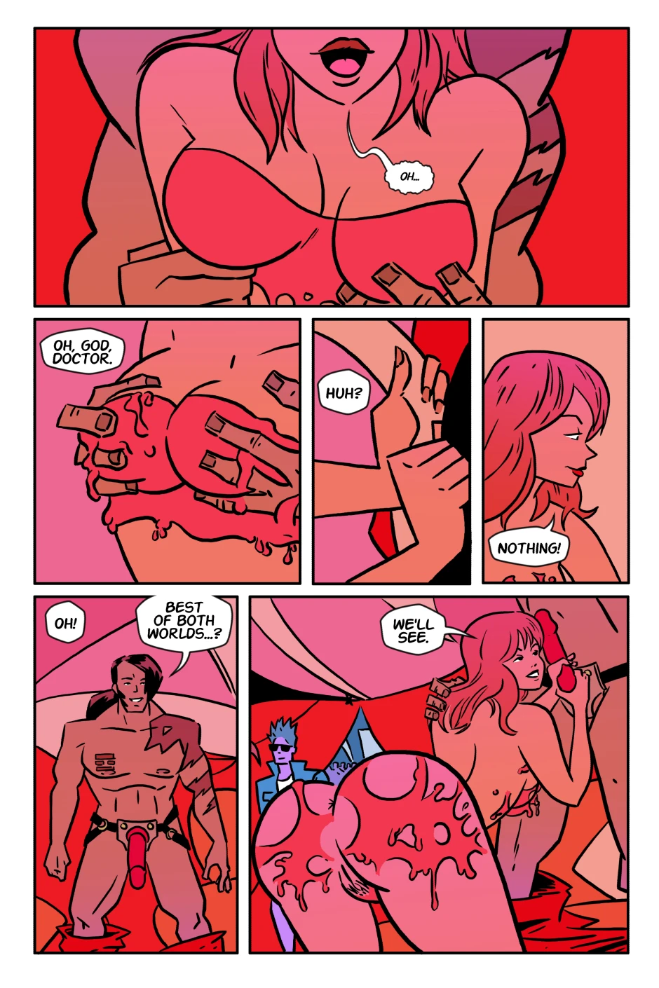 Don't Tell Me Pink is Horny porn comic picture 13