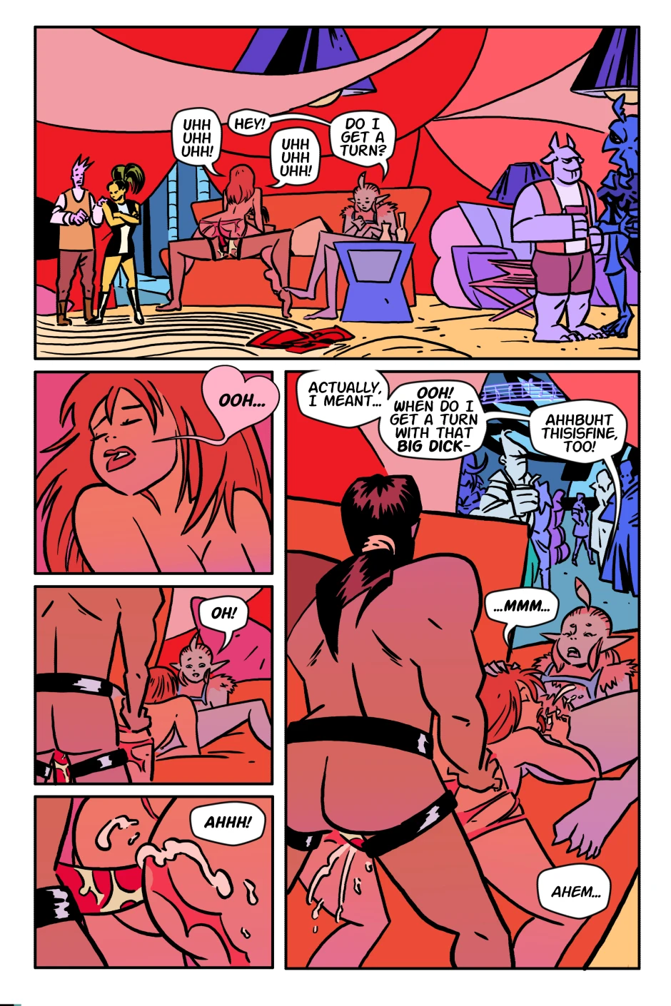 Don't Tell Me Pink is Horny porn comic picture 14