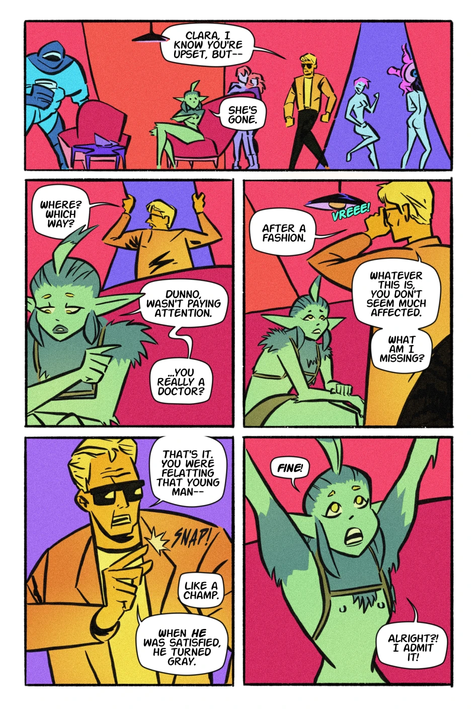 Don't Tell Me Pink is Horny porn comic picture 19