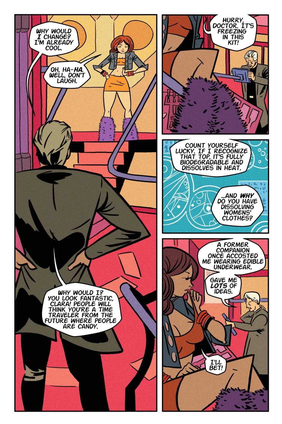 Don't Tell Me Pink is Horny porn comic picture 2