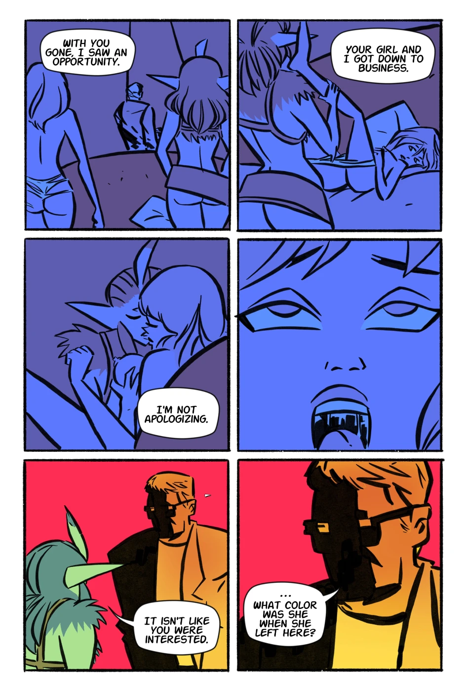 Don't Tell Me Pink is Horny porn comic picture 20