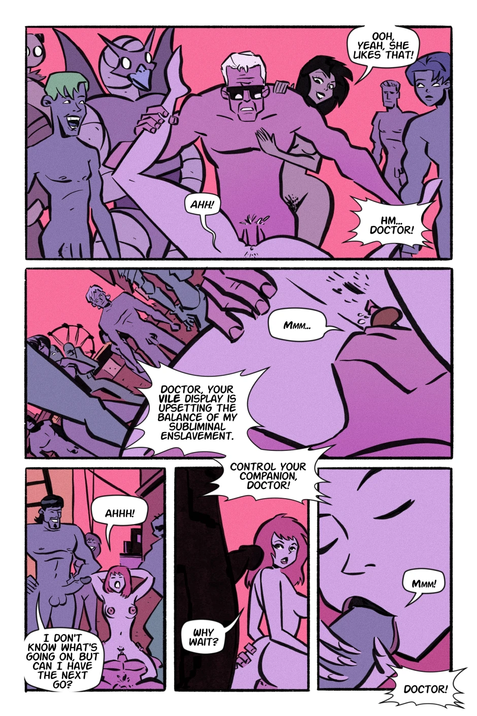 Don't Tell Me Pink is Horny porn comic picture 28