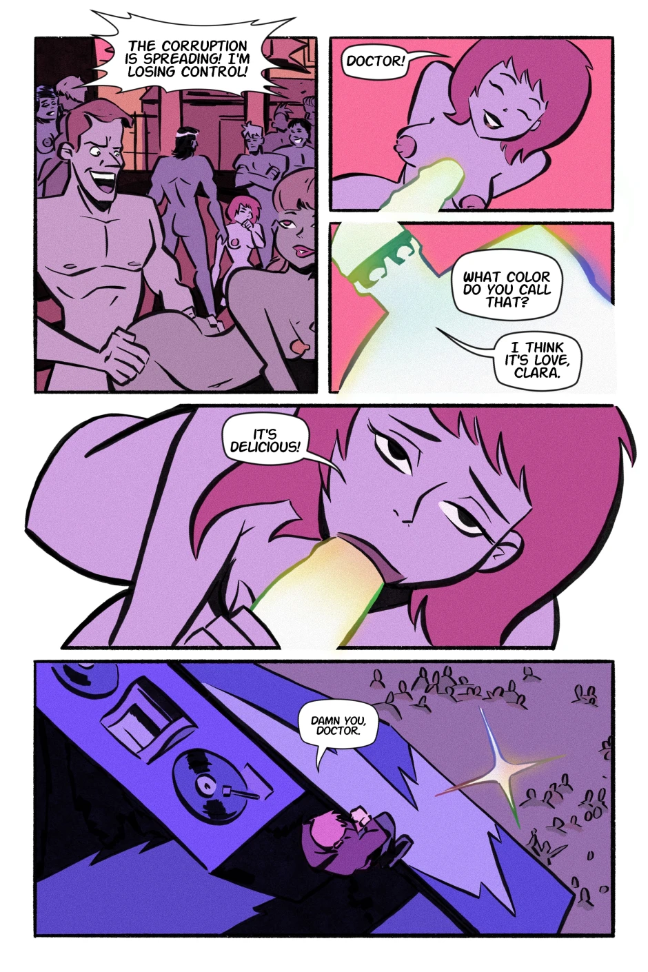 Don't Tell Me Pink is Horny porn comic picture 29