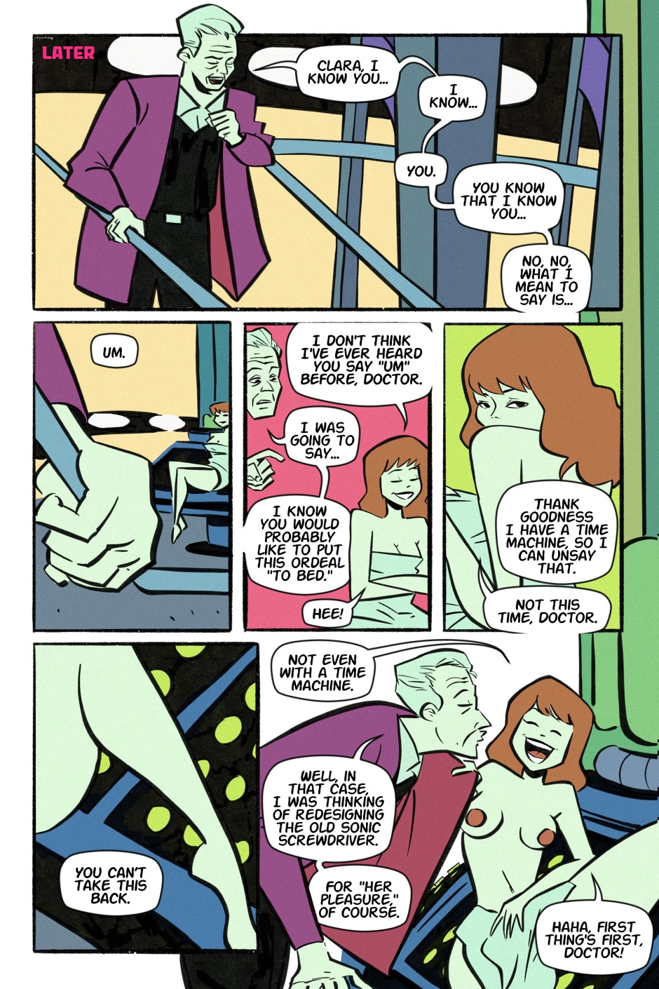 Don't Tell Me Pink is Horny porn comic picture 31