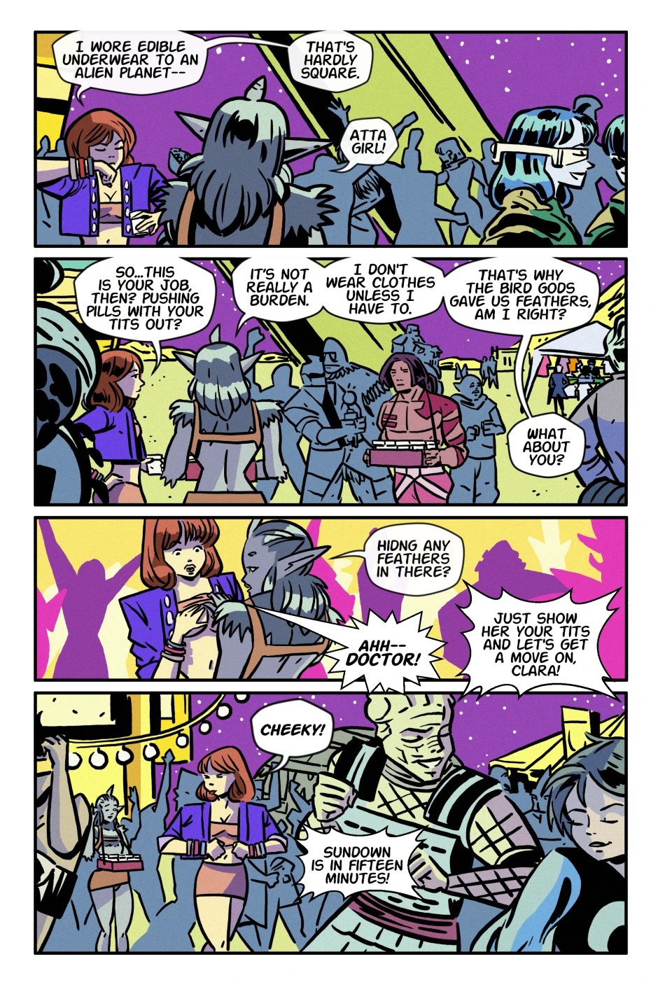 Don't Tell Me Pink is Horny porn comic picture 5