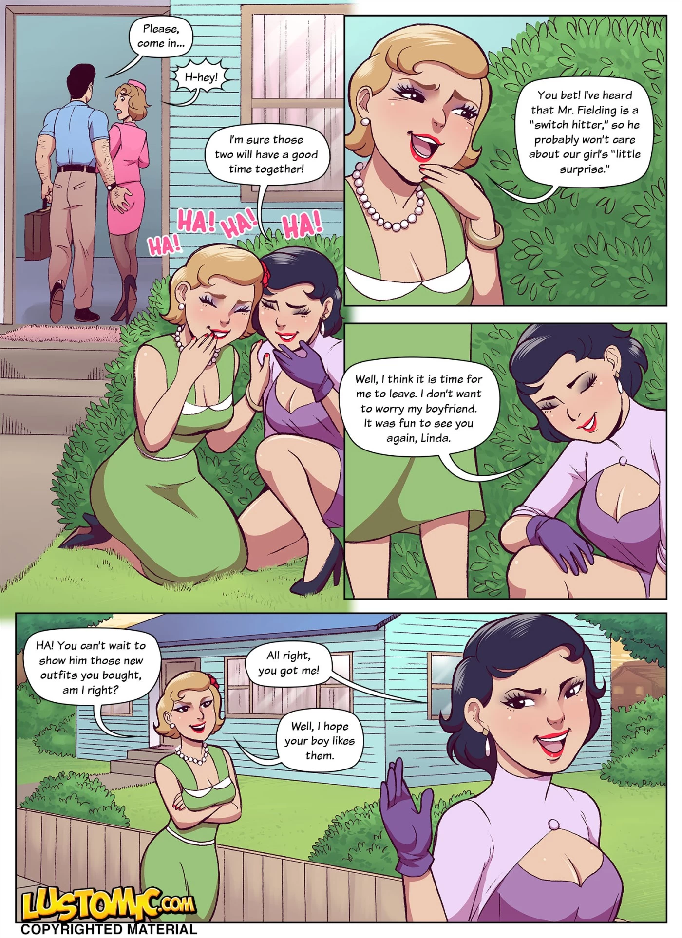 Door to Door Sissy porn comic picture 18