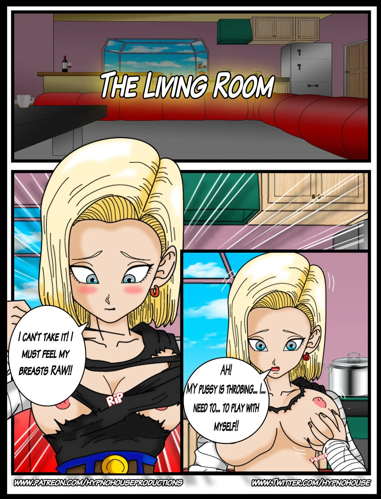 Double Feature Android 18 & Bulma is Yours! porn comic picture 10