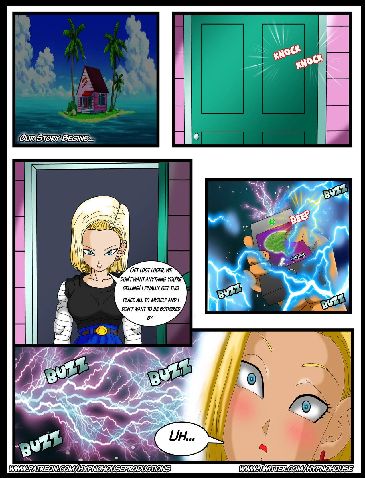 Double Feature Android 18 & Bulma is Yours! porn comic picture 2