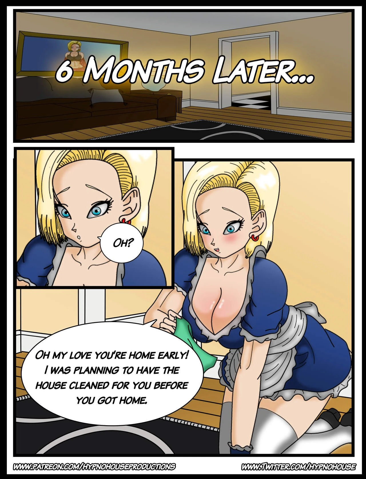 Double Feature Android 18 & Bulma is Yours! porn comic picture 21