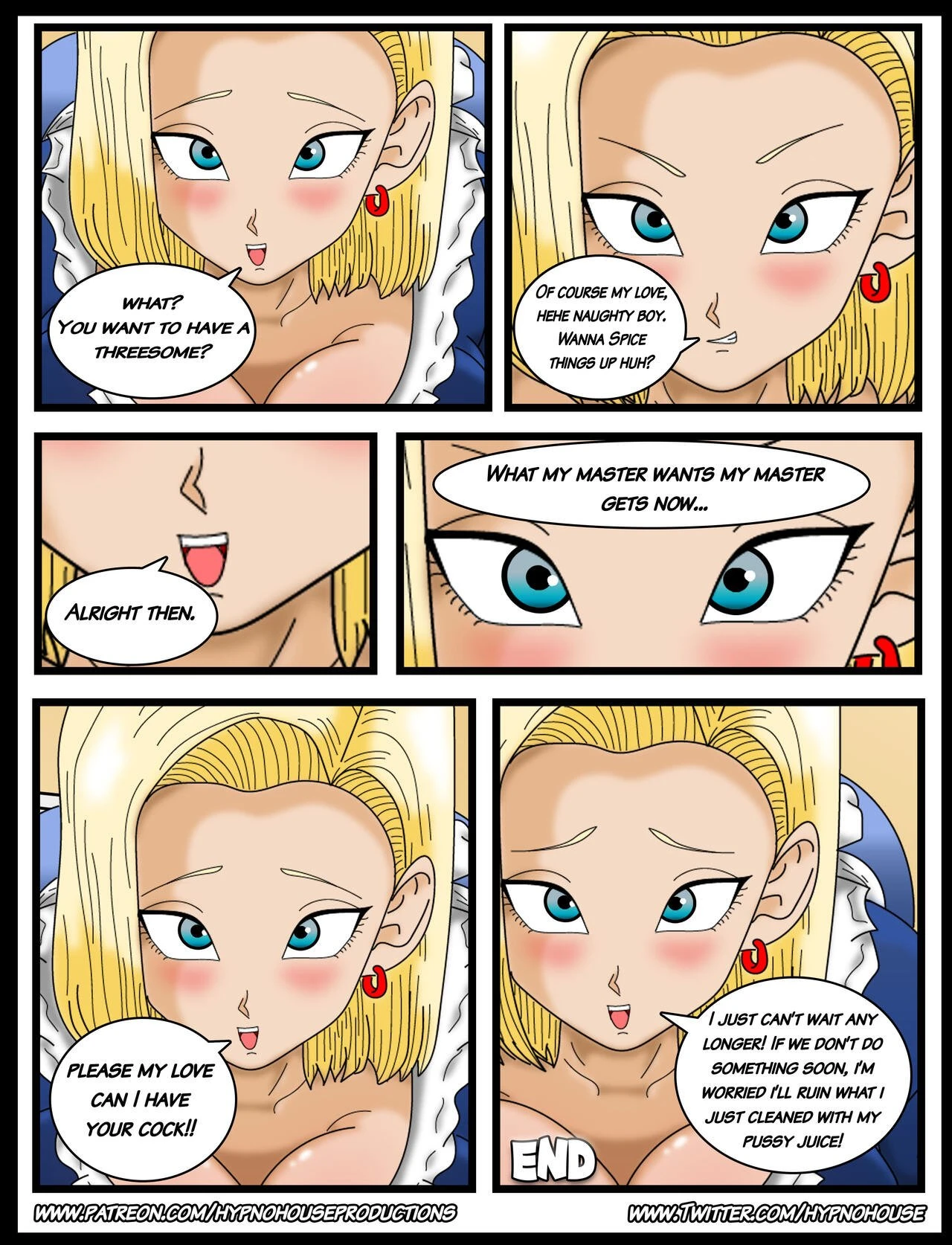 Double Feature Android 18 & Bulma is Yours! porn comic picture 23