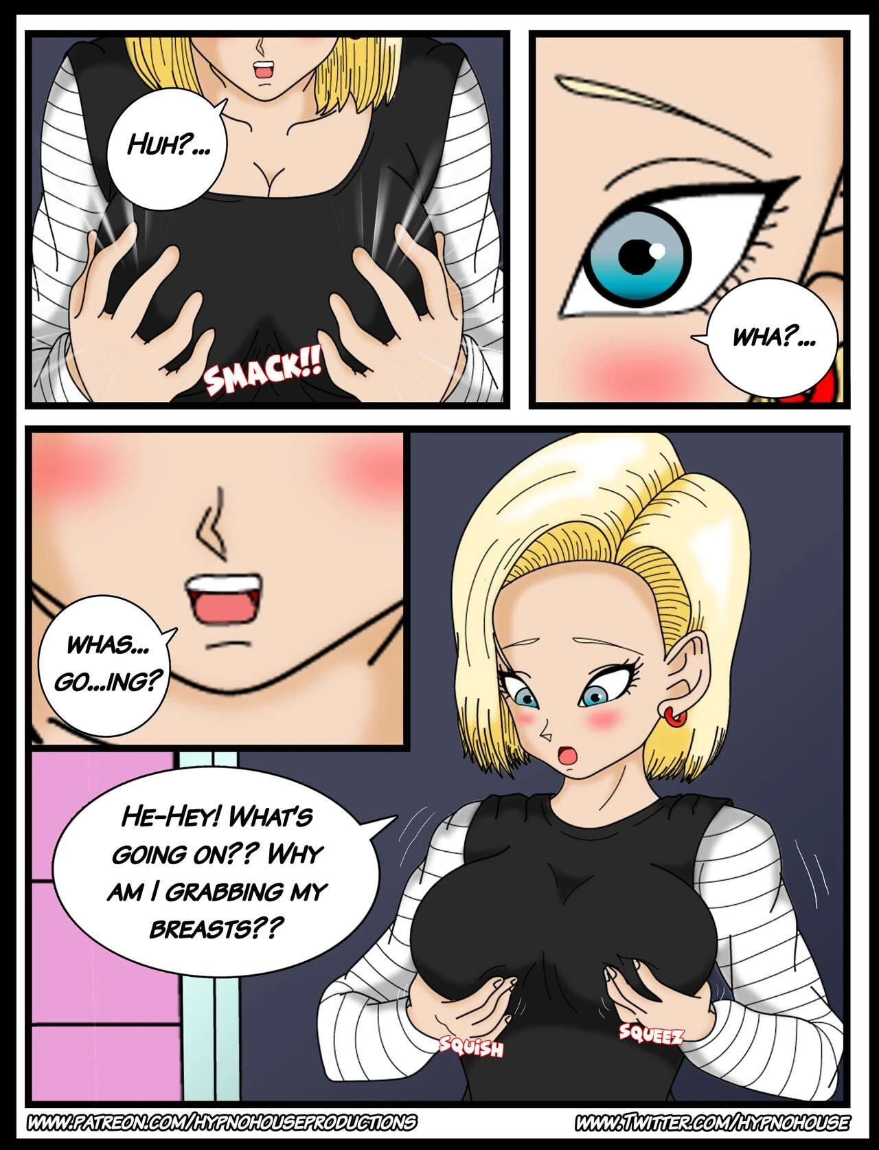 Double Feature Android 18 & Bulma is Yours! porn comic picture 4