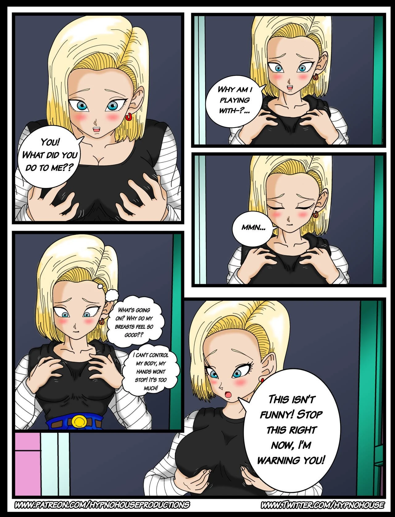 Double Feature Android 18 & Bulma is Yours! porn comic picture 5