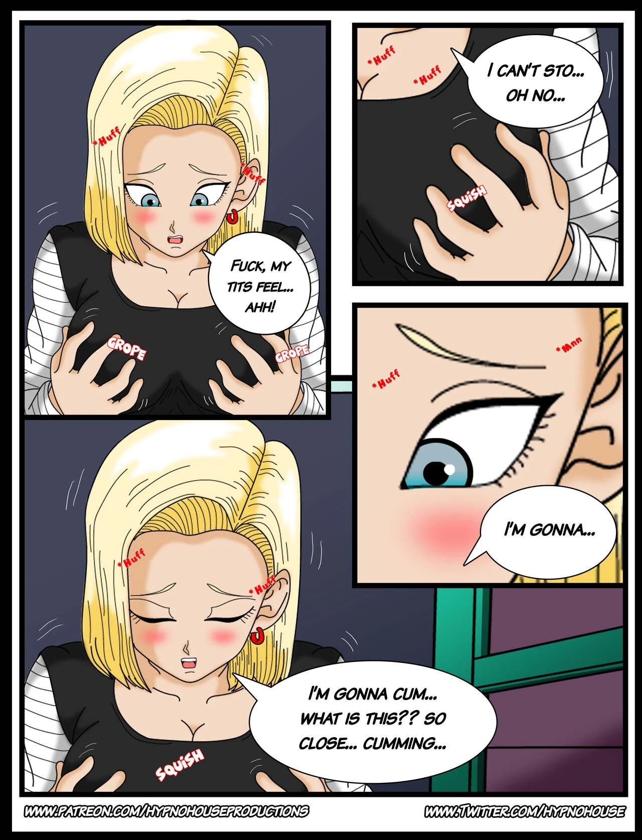 Double Feature Android 18 & Bulma is Yours! porn comic picture 6