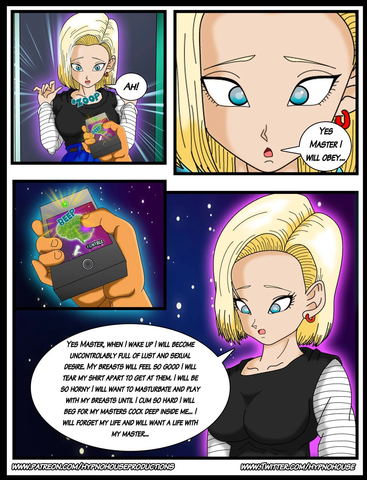 Double Feature Android 18 & Bulma is Yours! porn comic picture 9
