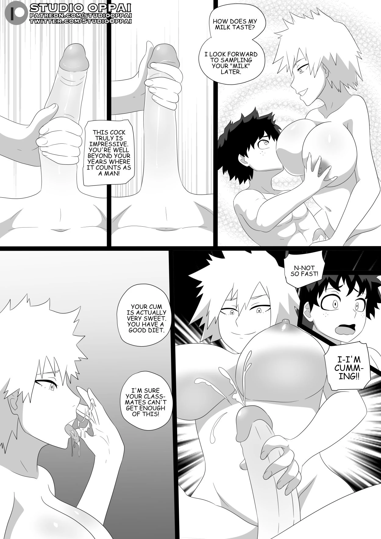 Double Milking porn comic picture 5