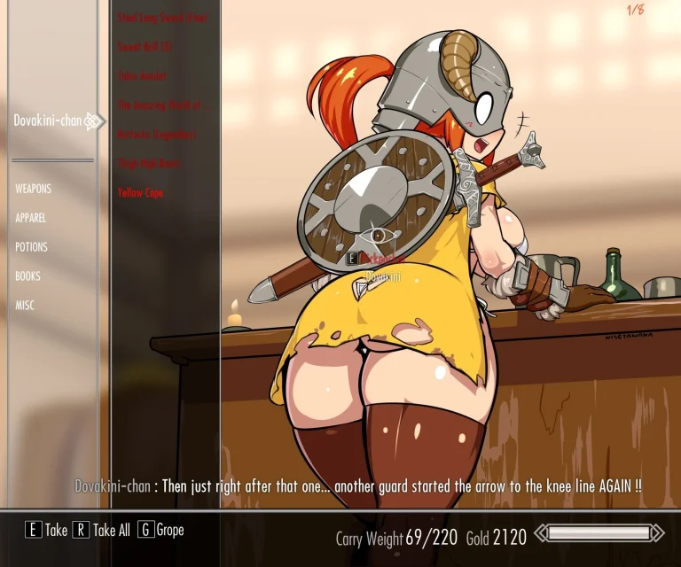 Dovikani-chan porn comic picture 1